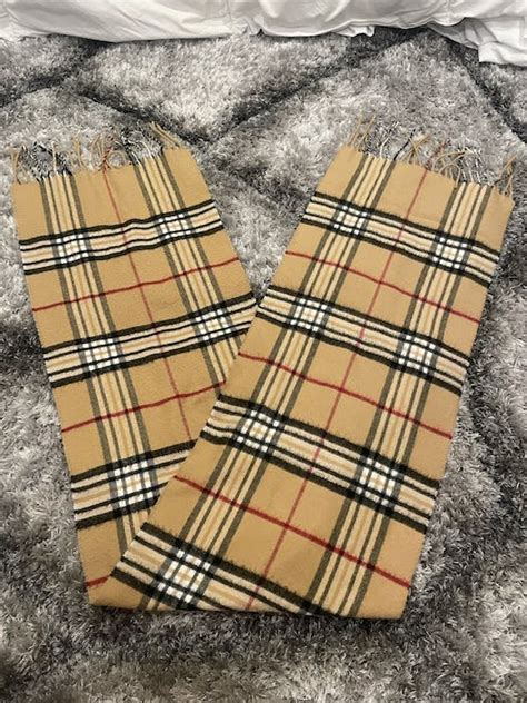 burberry scarf look alike|Burberry scarf from scratch.